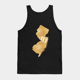 Gold New Jersey Tank Top